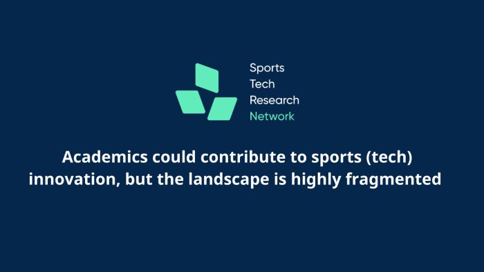 Academics could contribute to sports (tech) innovation