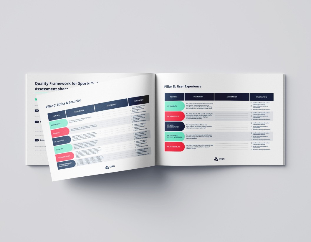 Preview of the Assessment sheet